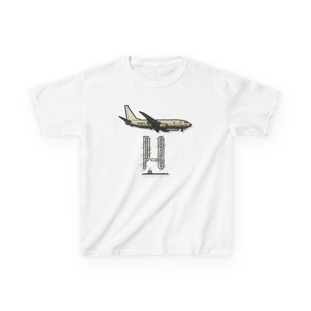 Kids Airplane T-Shirt - Sub Hunter U.S. Navy P-8
