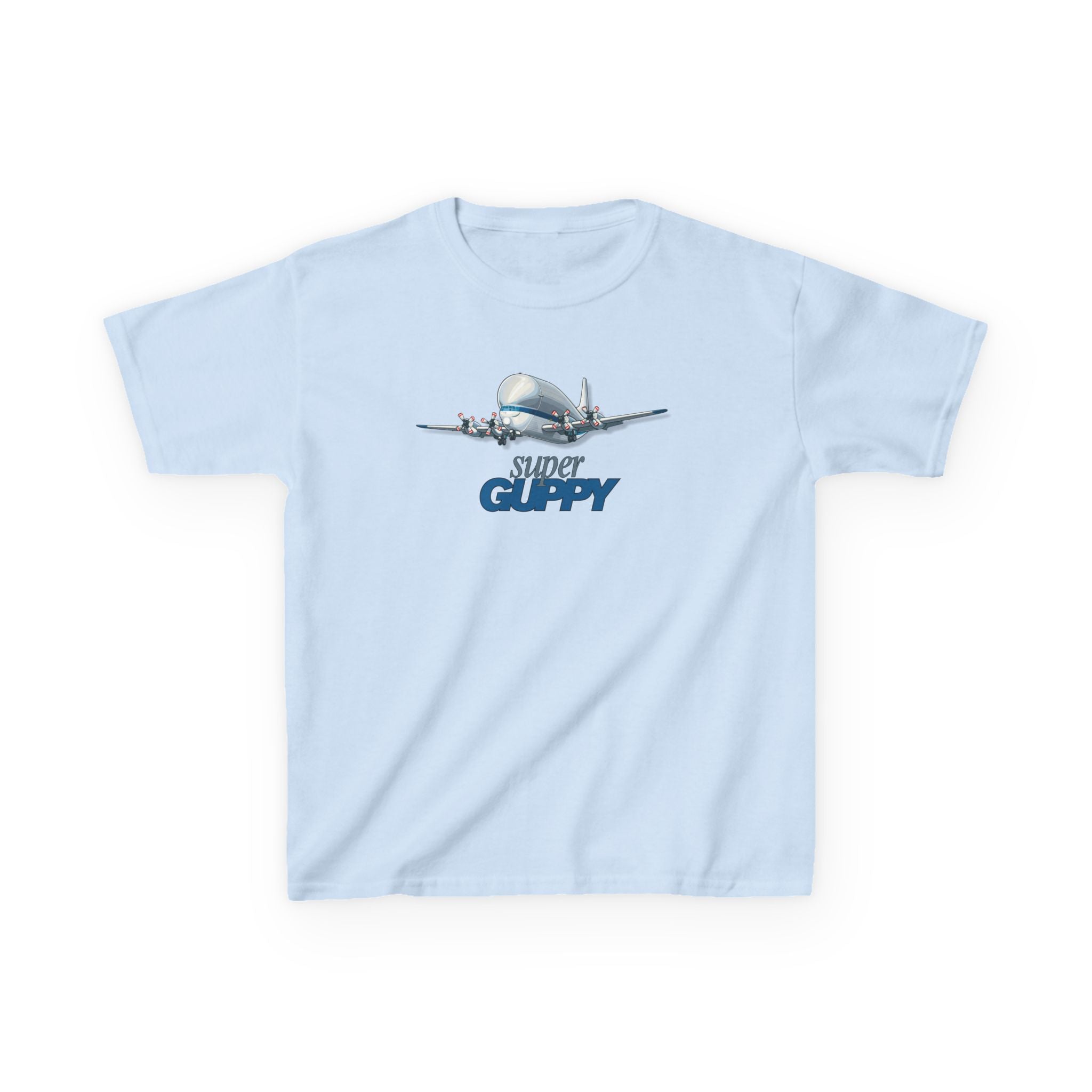 Kids Airplane T-Shirt - Super Guppy