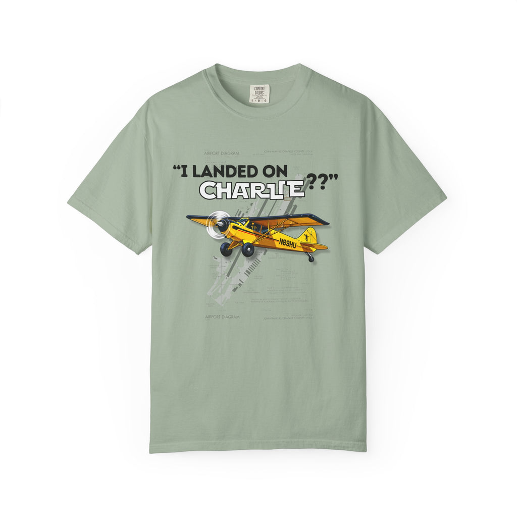 I Landed On Charlie?? Husky 89HU VASAviation T-Shirt
