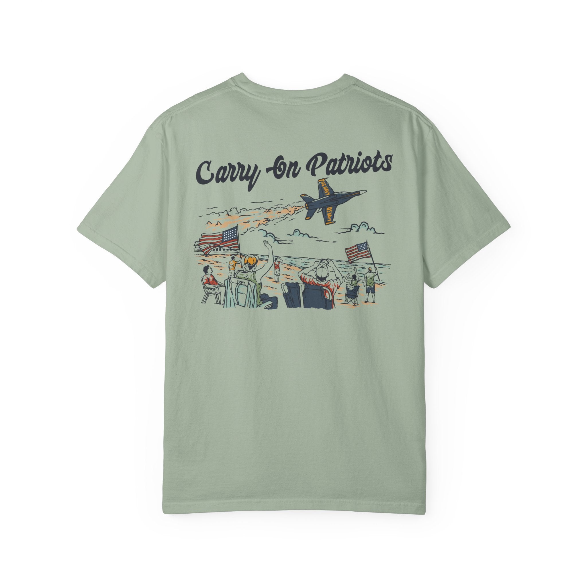 Carry On Patriots (Low Pass) T-Shirt