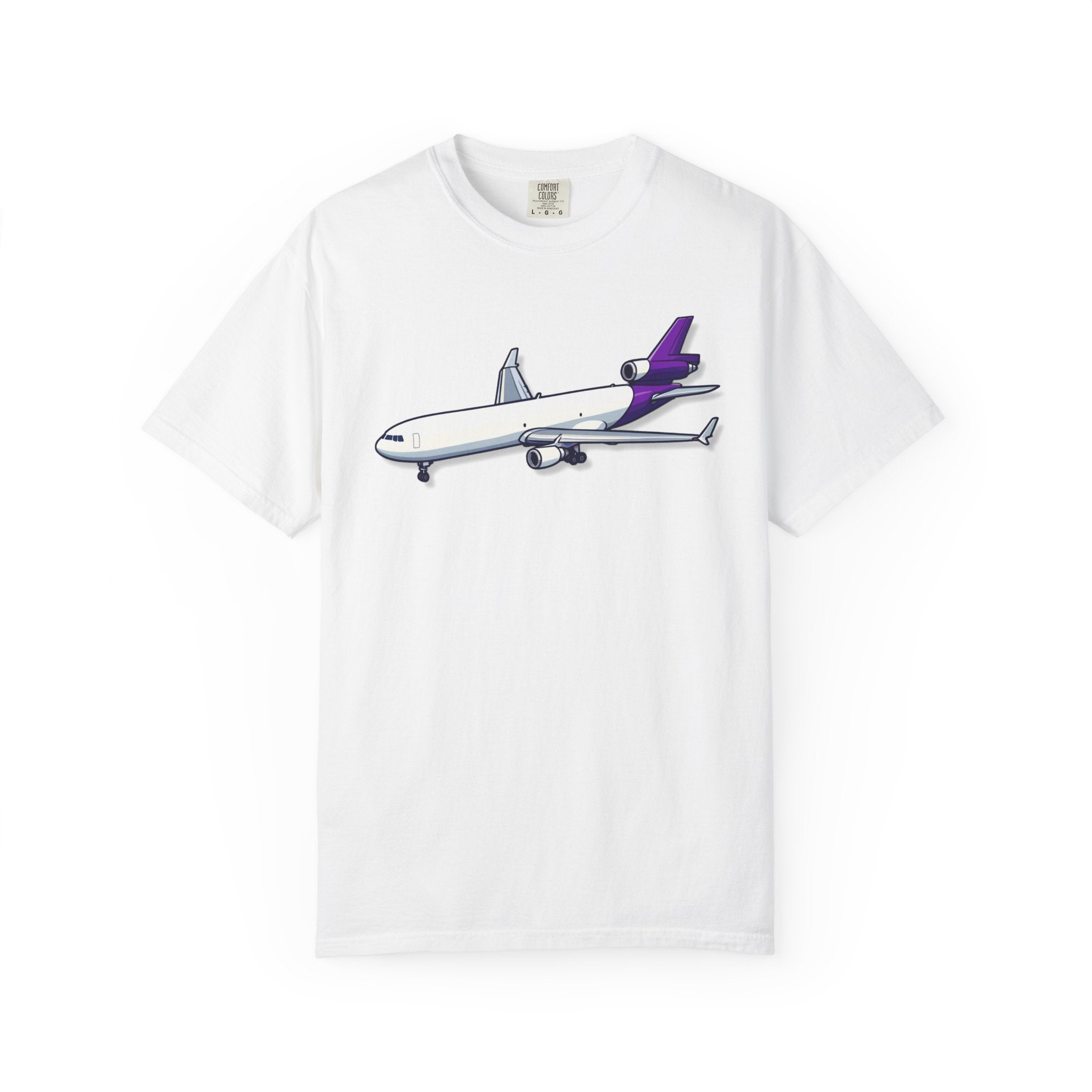 The Purple Cargo MD-11 Airplane T-Shirt