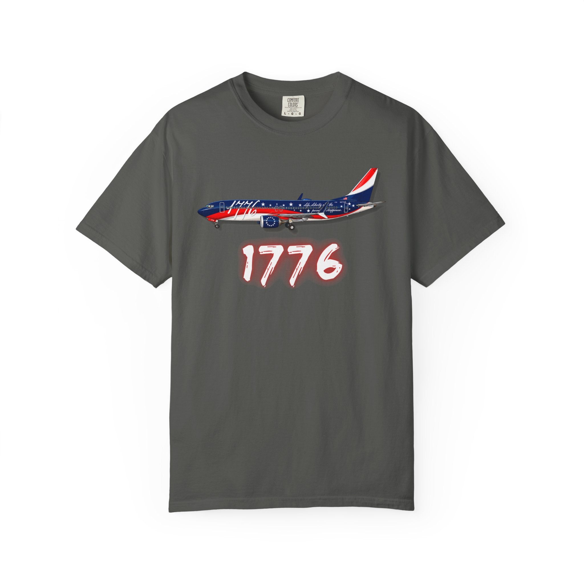 The 1776 Livery | 737 Plane T-Shirt