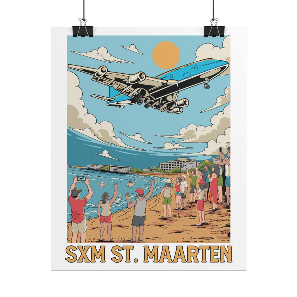 Rolled Poster - SXM St. Maarten