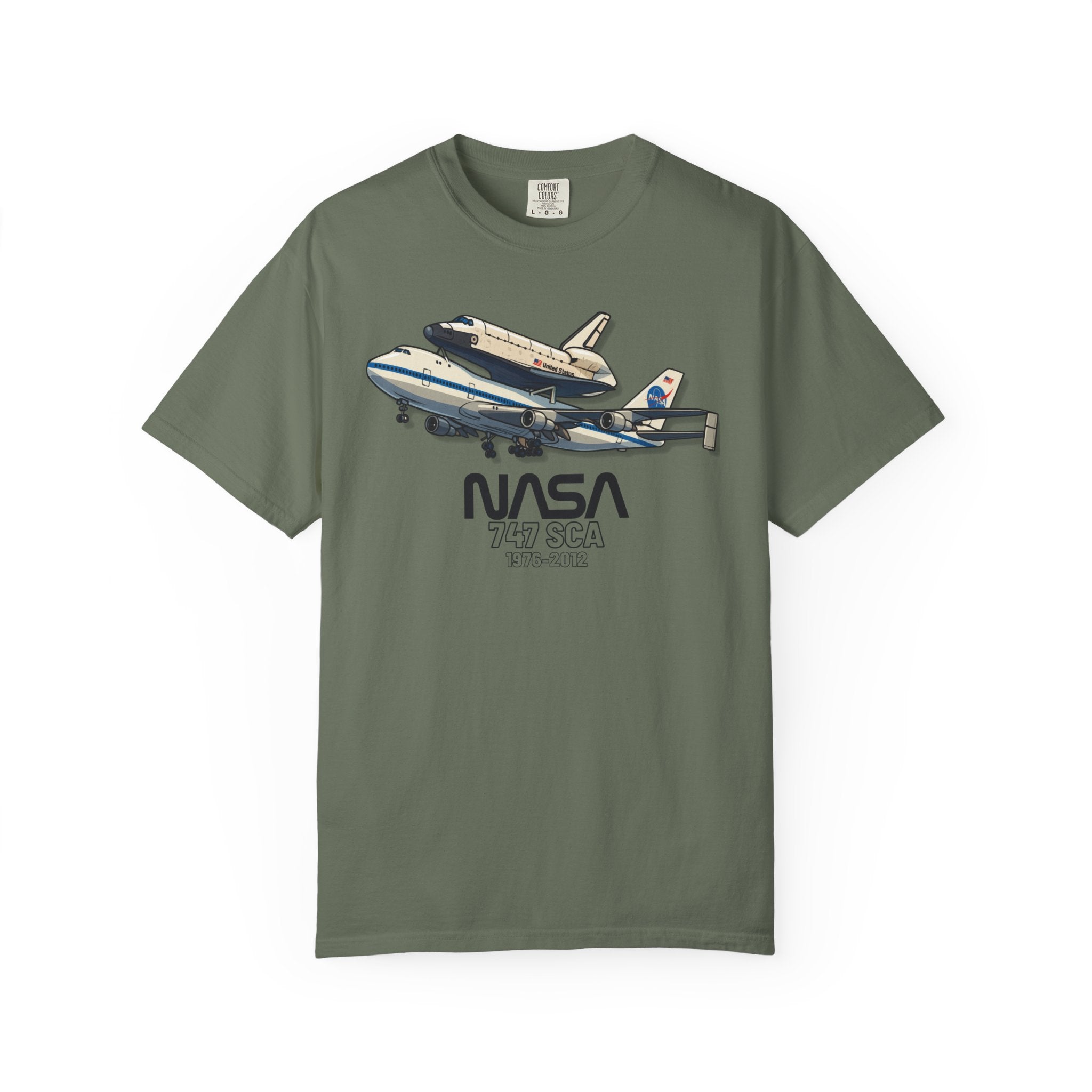 Space Shuttle Carrier - NASA SCA 747 T-Shirt