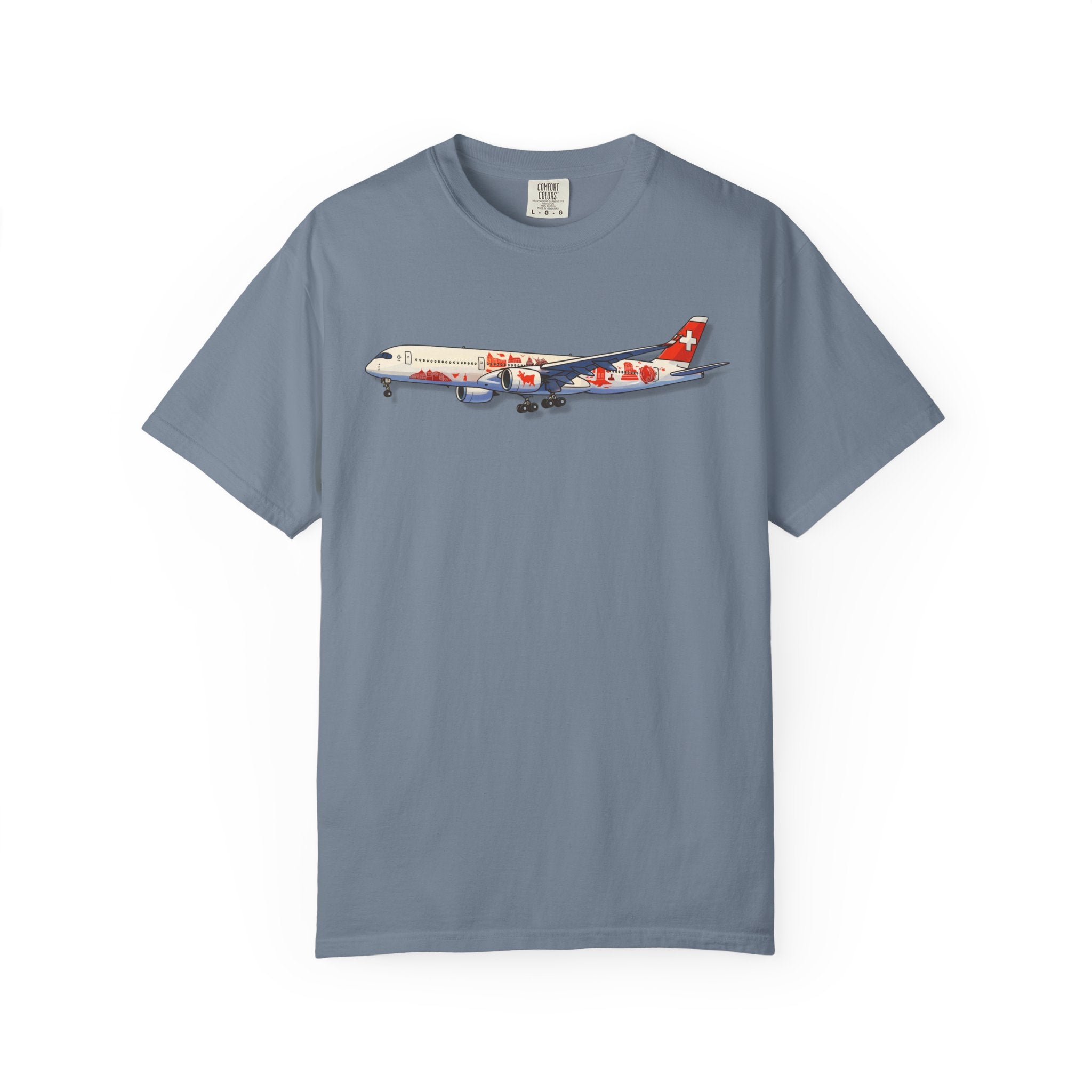 The Fresh, White and Red A350 T-Shirt