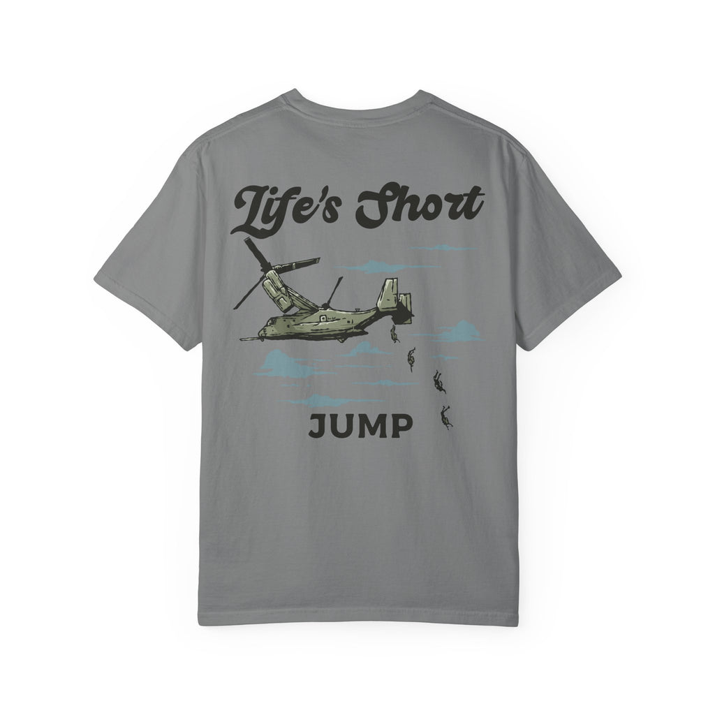 Life's Short - Jump (Osprey Skydive) T-Shirt