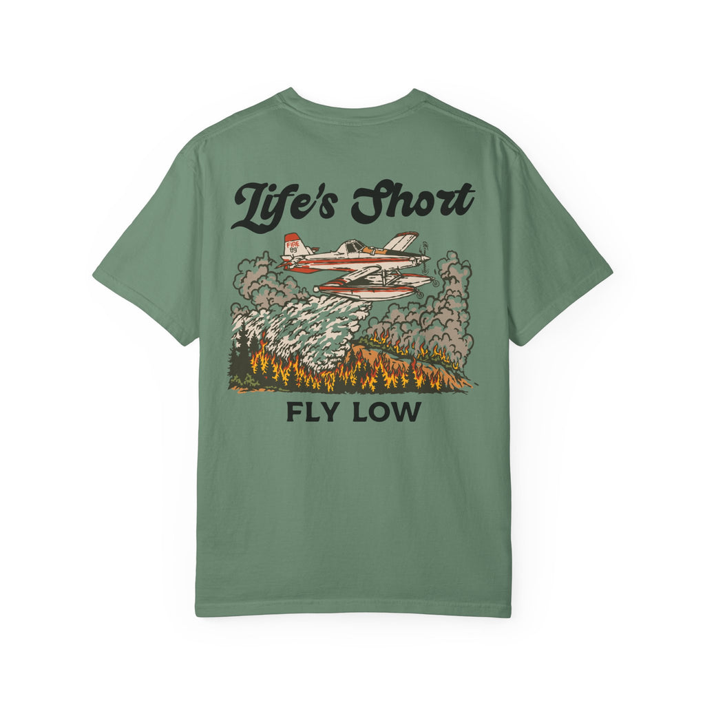 Life's Short - Fly Low (AT-802F Edition) T-Shirt
