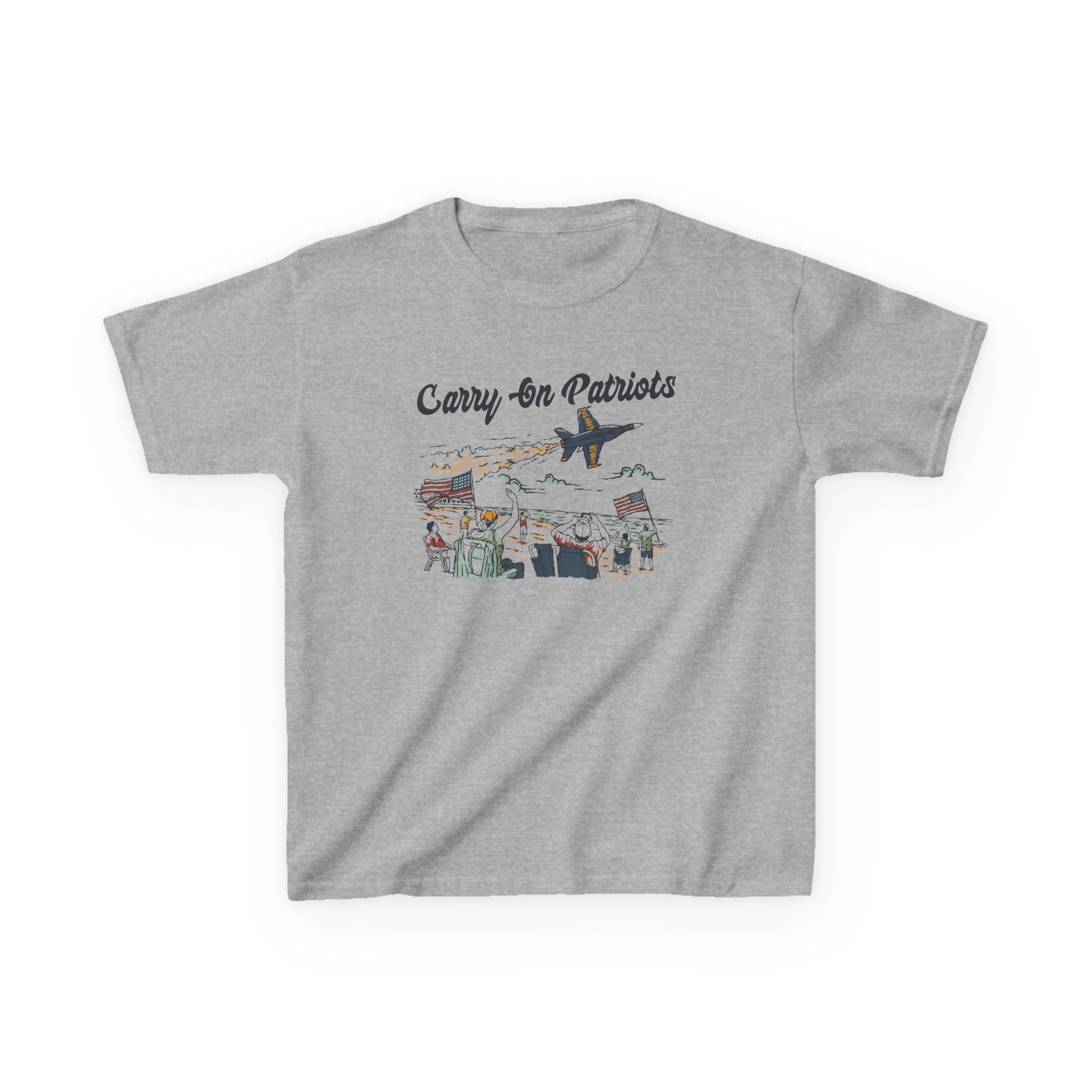 Kids Airplane T-Shirt - Carry On Patriots