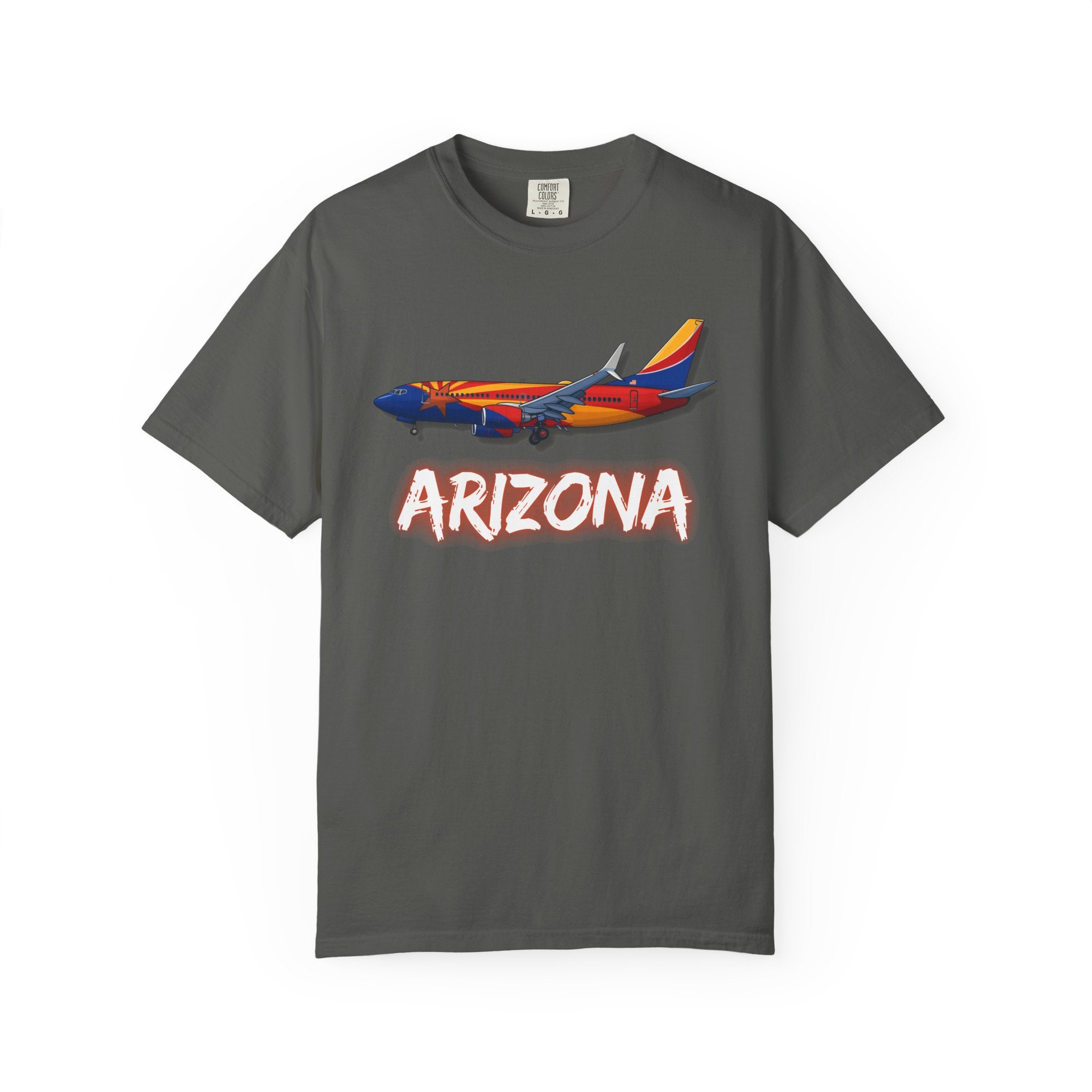 The ARIZONA | State Flag | 737 Plane T-Shirt