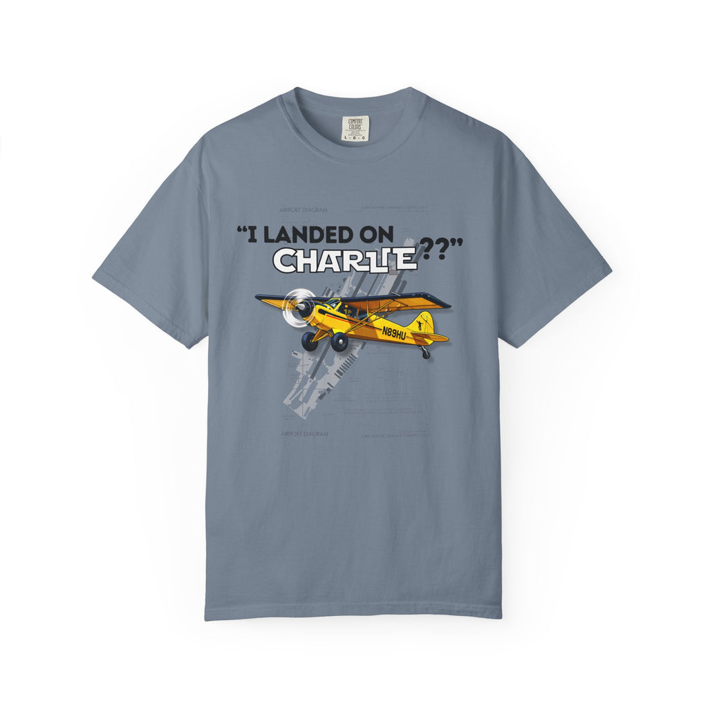 I Landed On Charlie?? Husky 89HU VASAviation T-Shirt