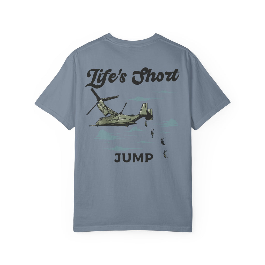 Life's Short - Jump (Osprey Skydive) T-Shirt