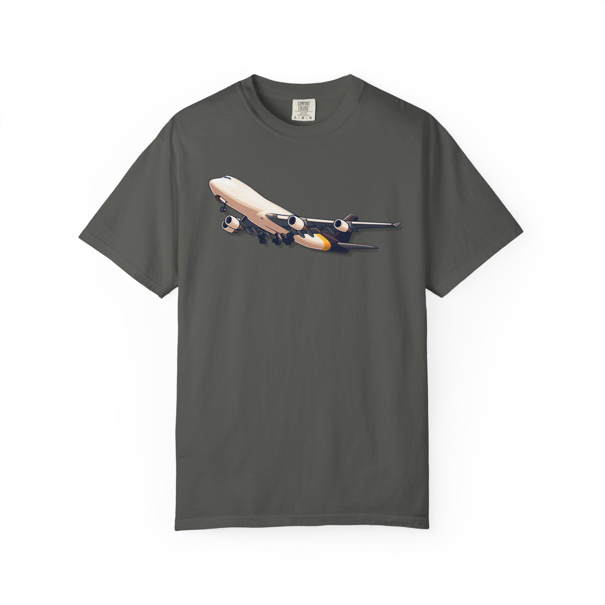 The Brown Box 747 Airplane T-Shirt