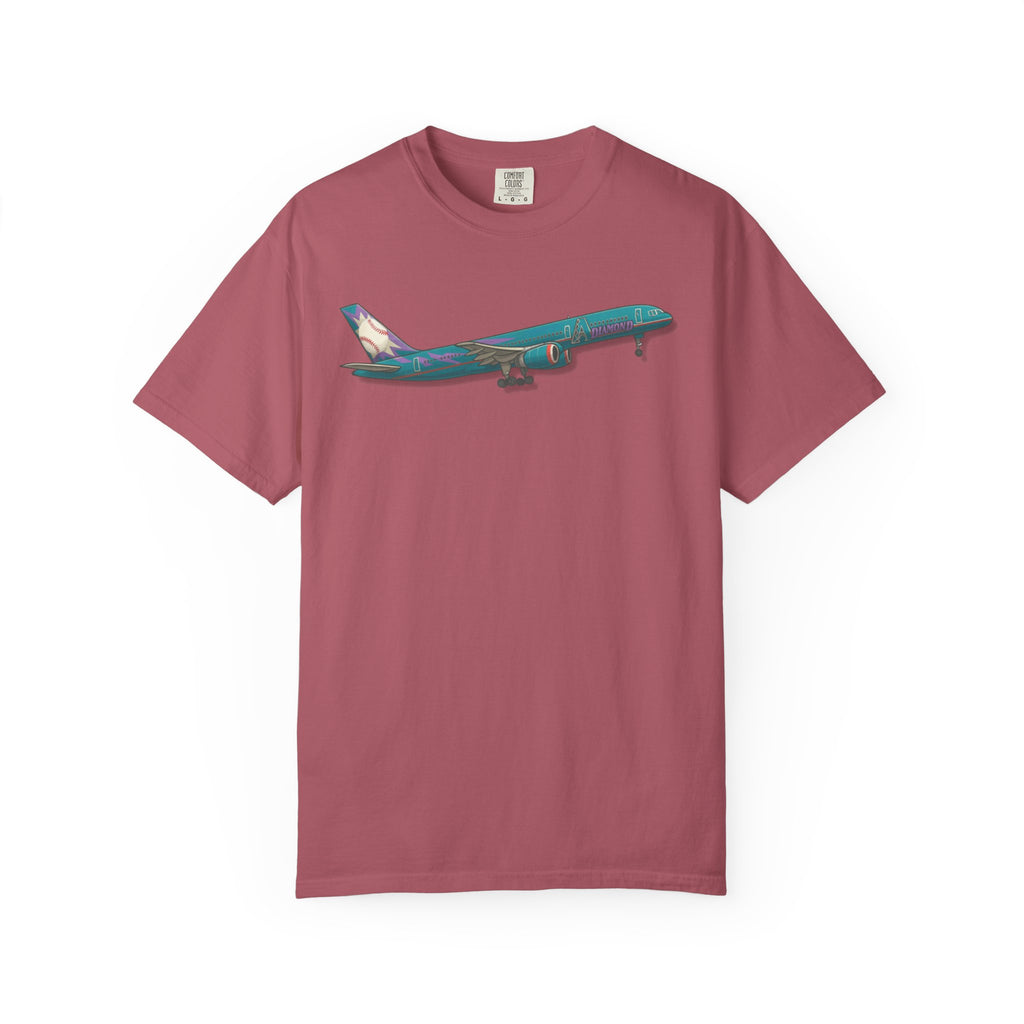 The AZ Baseball Cactus 757 Airplane T-Shirt