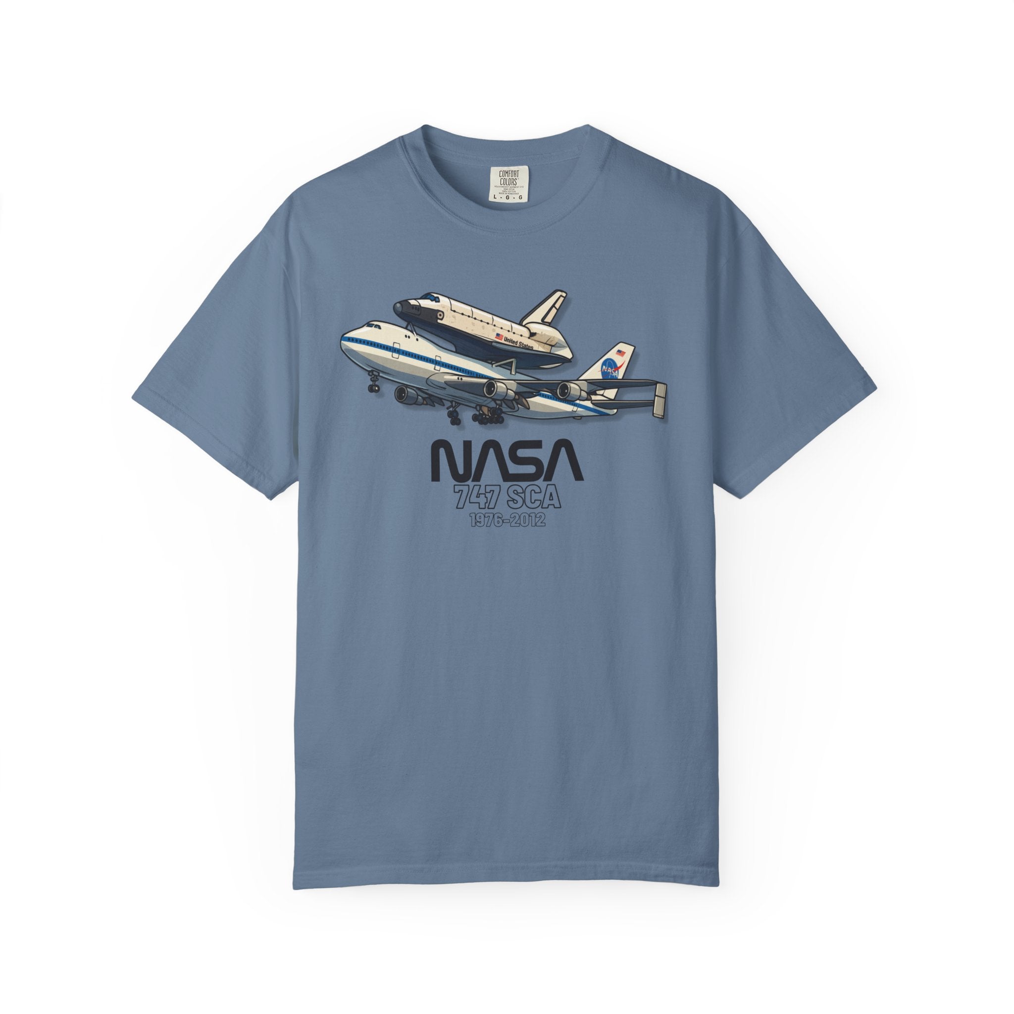Space Shuttle Carrier - NASA SCA 747 T-Shirt
