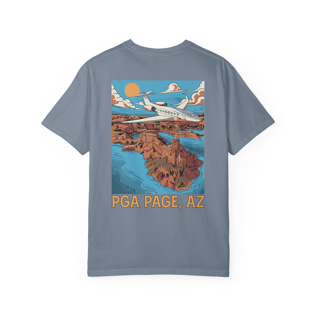 PGA - Page, Arizona Airport T-Shirt (Lake Powell)