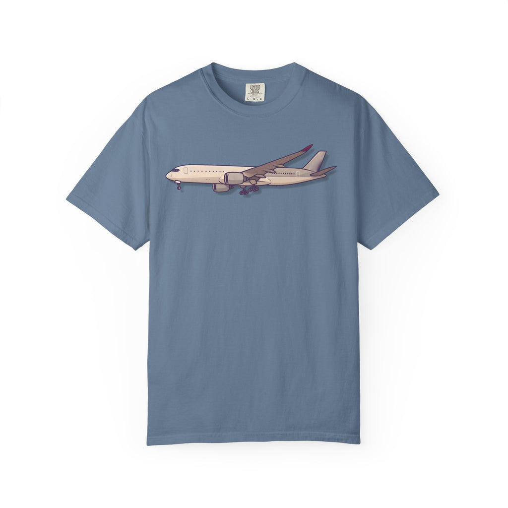 A350 Airplane T-Shirt - Raccoon Eyes