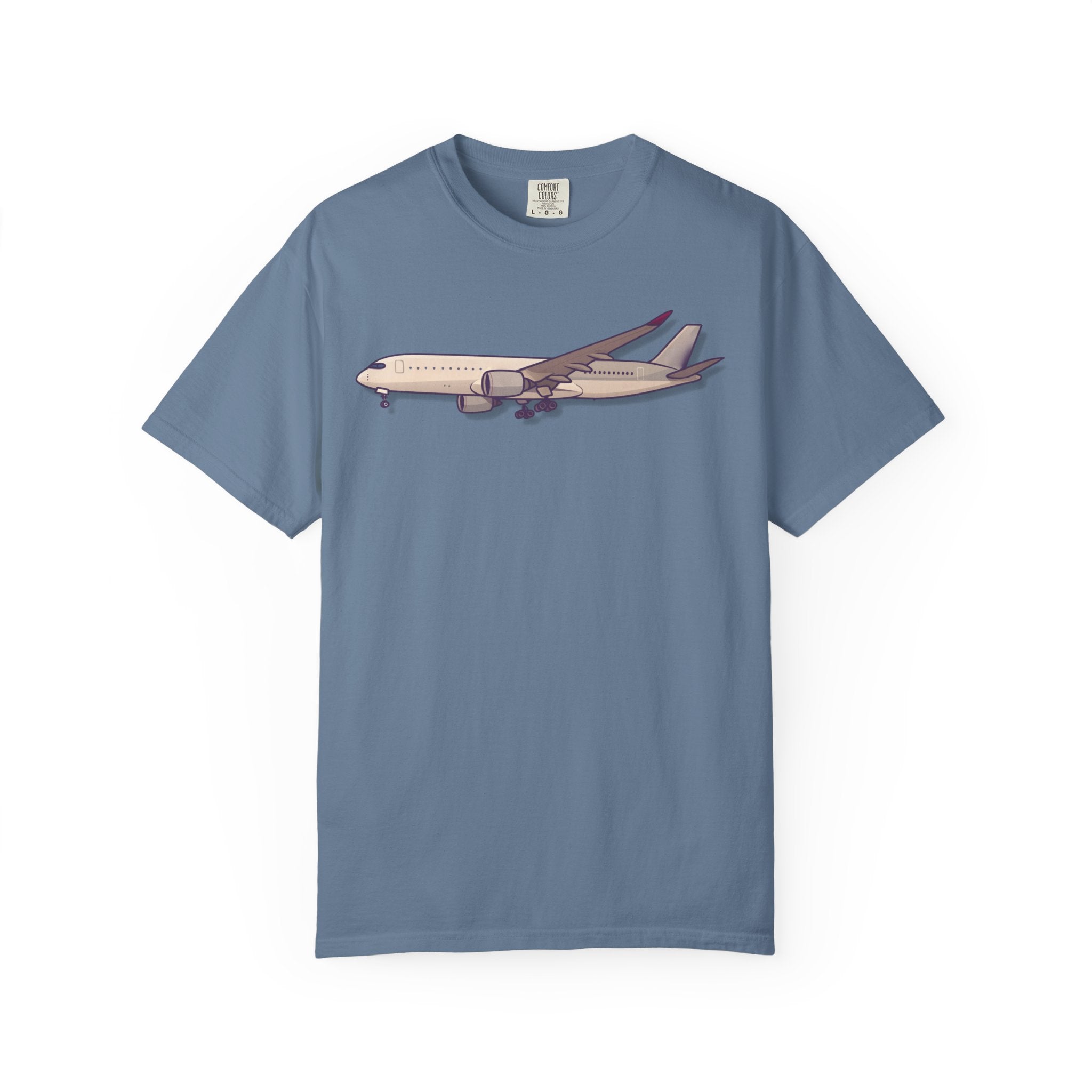 A350 Airplane T-Shirt - Raccoon Eyes