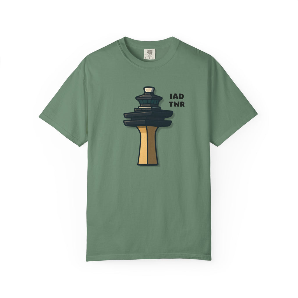 IAD - Dulles ATC Tower T-Shirt (The Old Tower)
