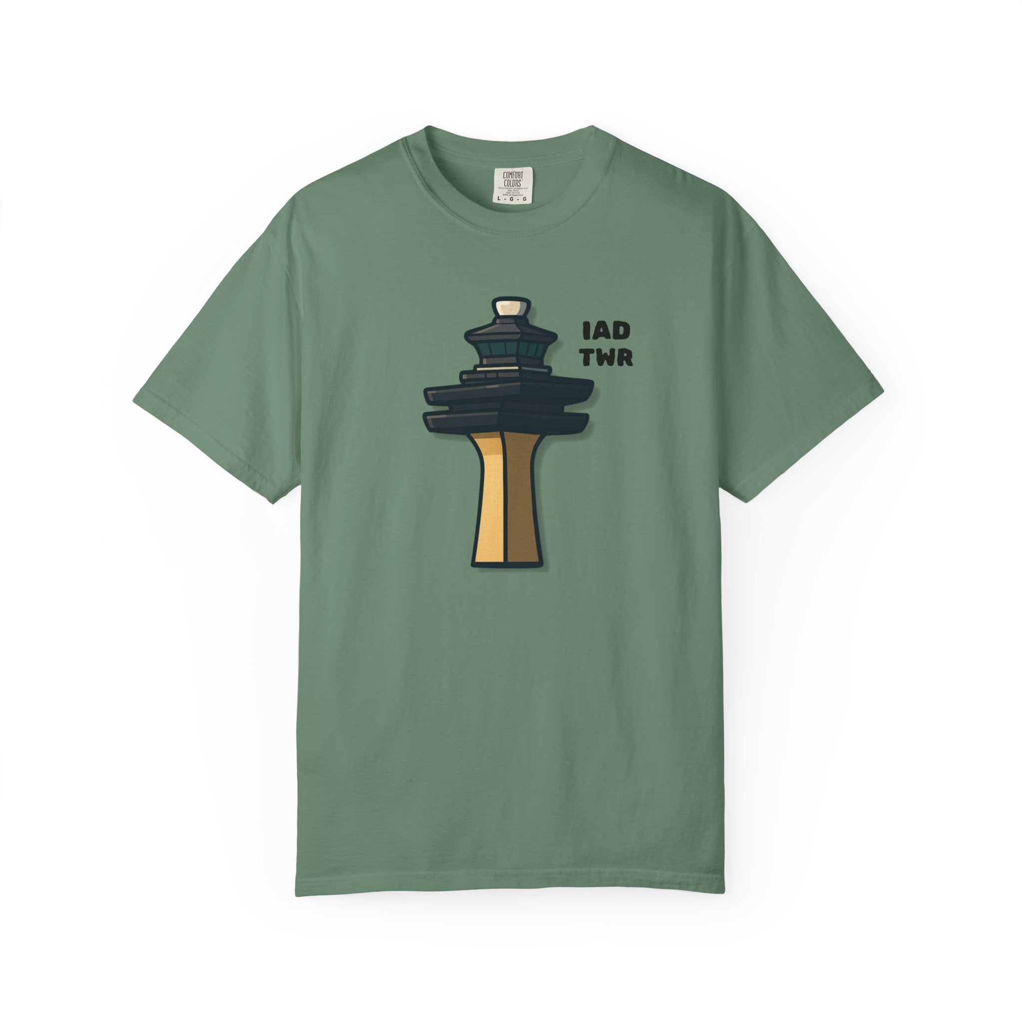 IAD - Dulles ATC Tower T-Shirt (The Old Tower)