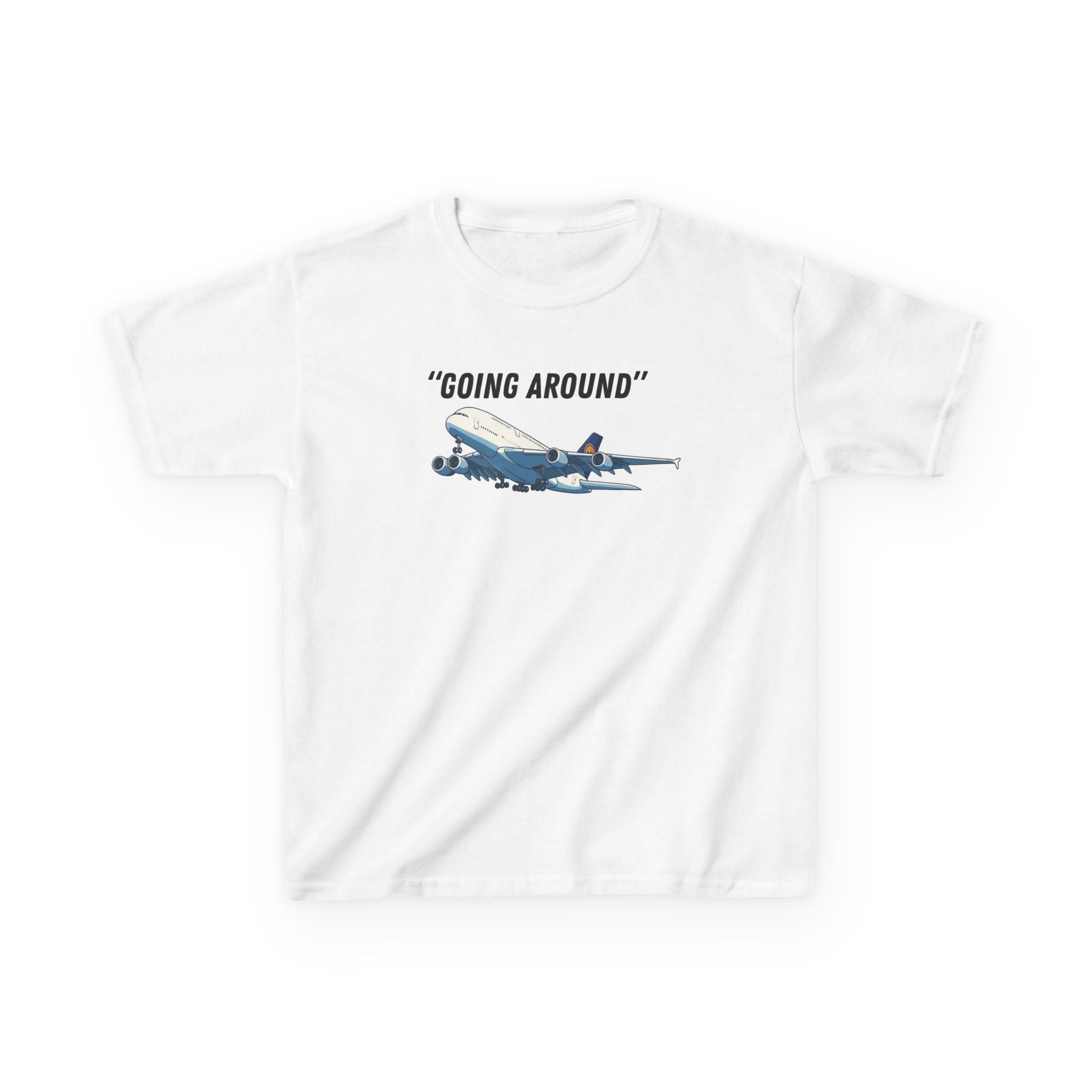 Kids Airplane T-Shirt - Going Around (A380)