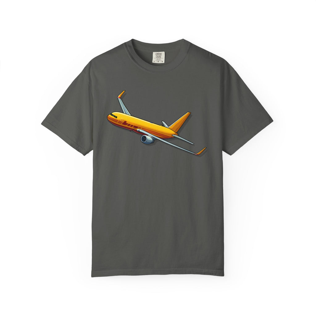 The Worldwide Yellow Cargo B767 Airplane T-Shirt