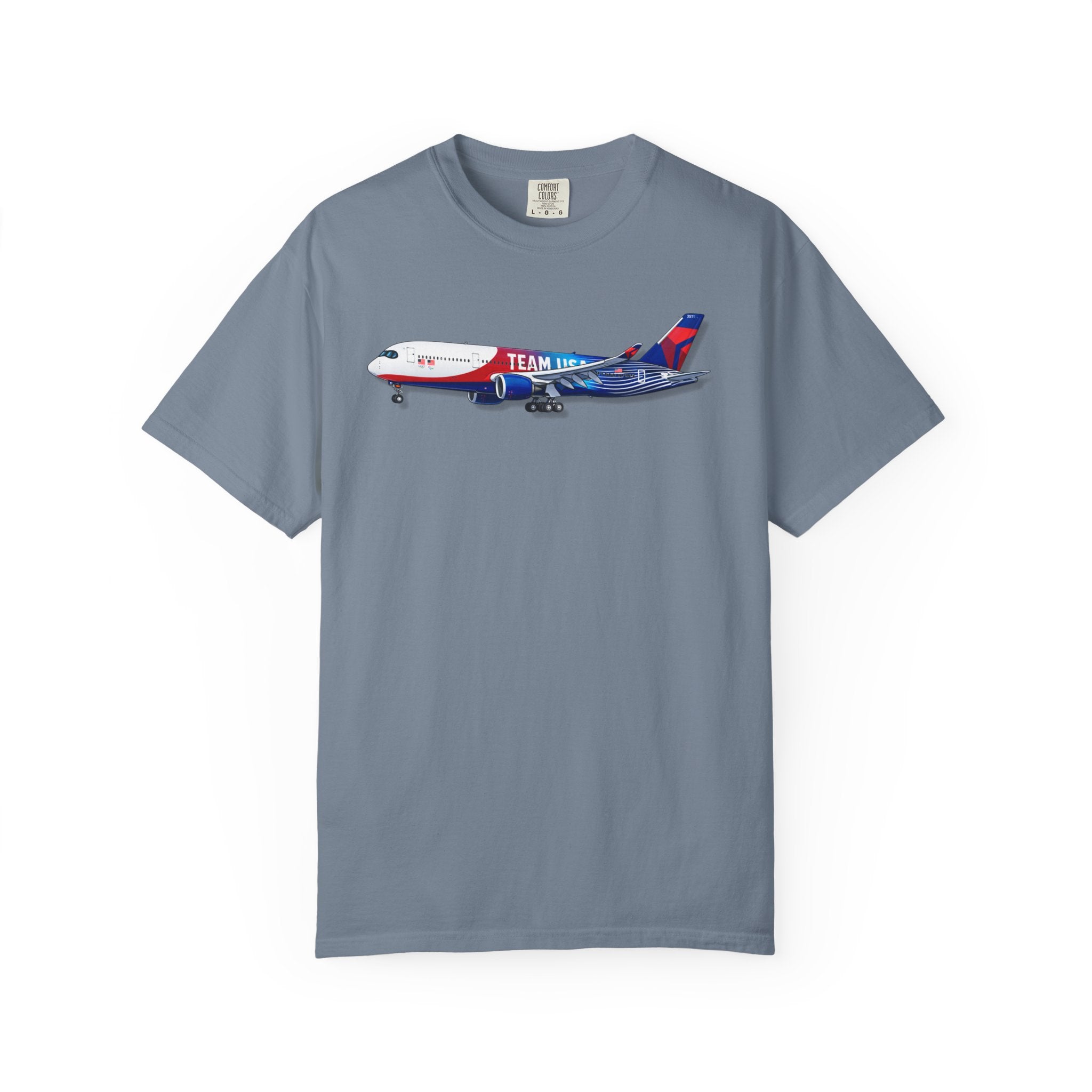 Red, White and Blue A350 2026 T-Shirt