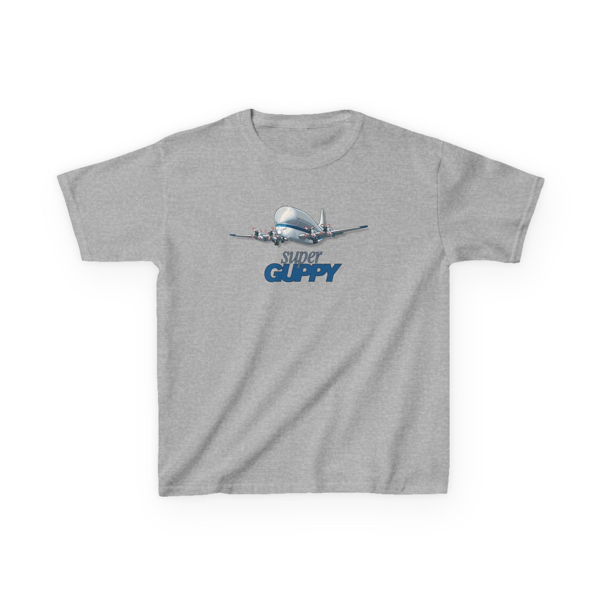 Kids Airplane T-Shirt - Super Guppy