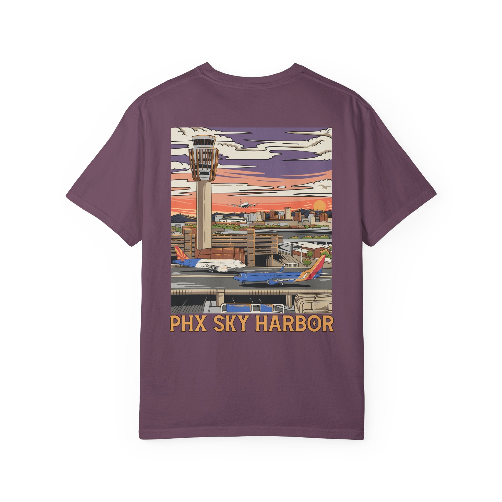 PHX - Sky Harbor Intl. Airport T-Shirt (Valley of the Sun)