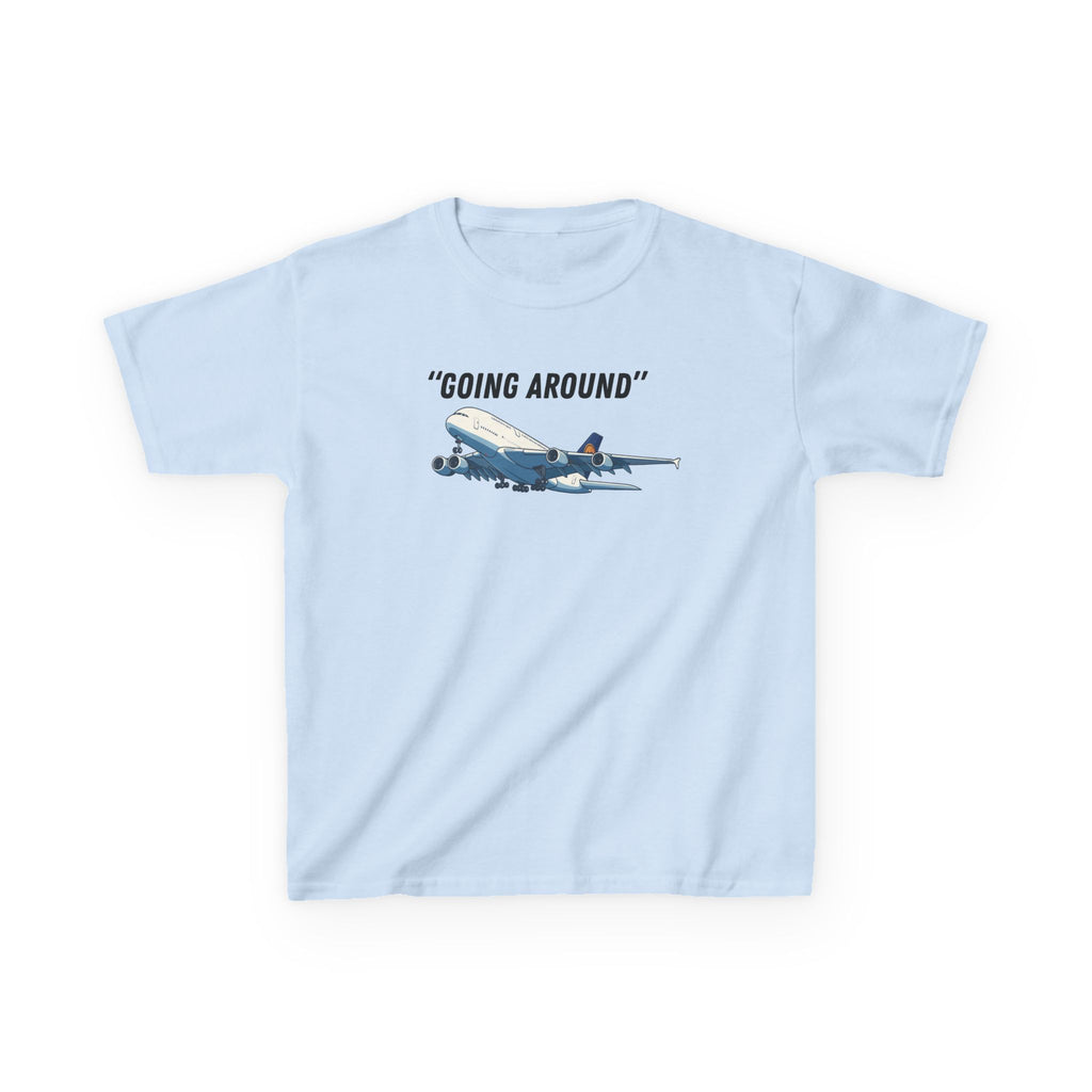 Kids Airplane T-Shirt - Going Around (A380)