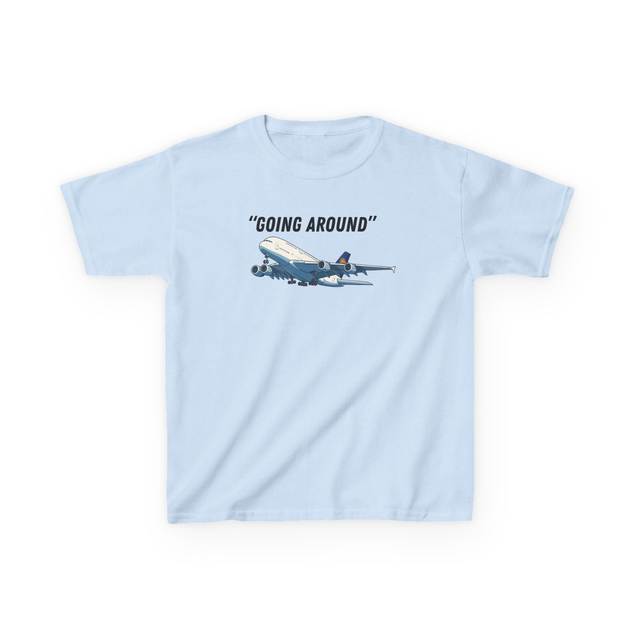Kids Airplane T-Shirt - Going Around (A380)