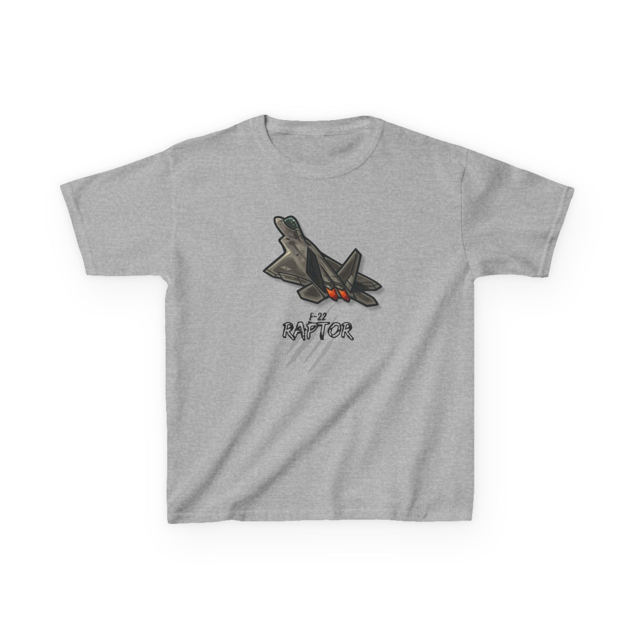 Kids Airplane T-Shirt - F-22 Raptor