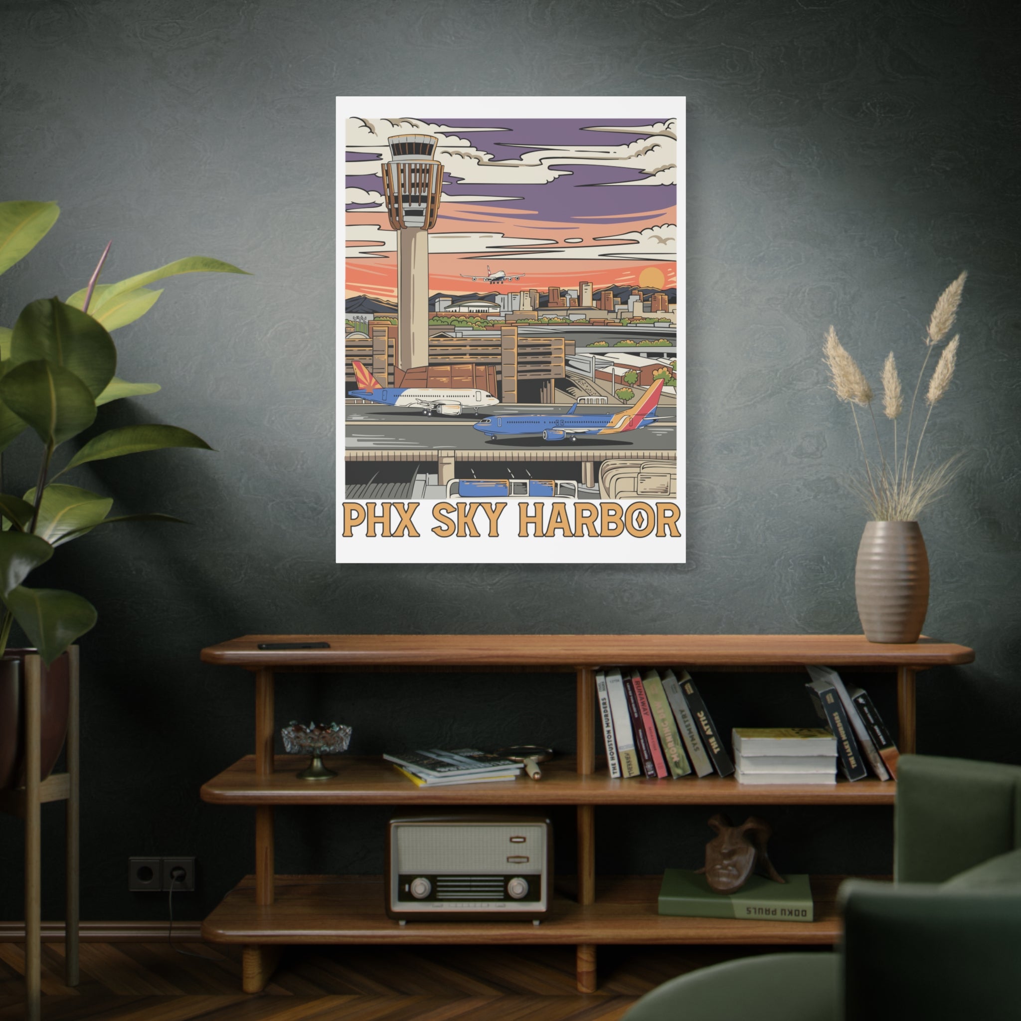 1.25" Stretched Matte Canvas - PHX