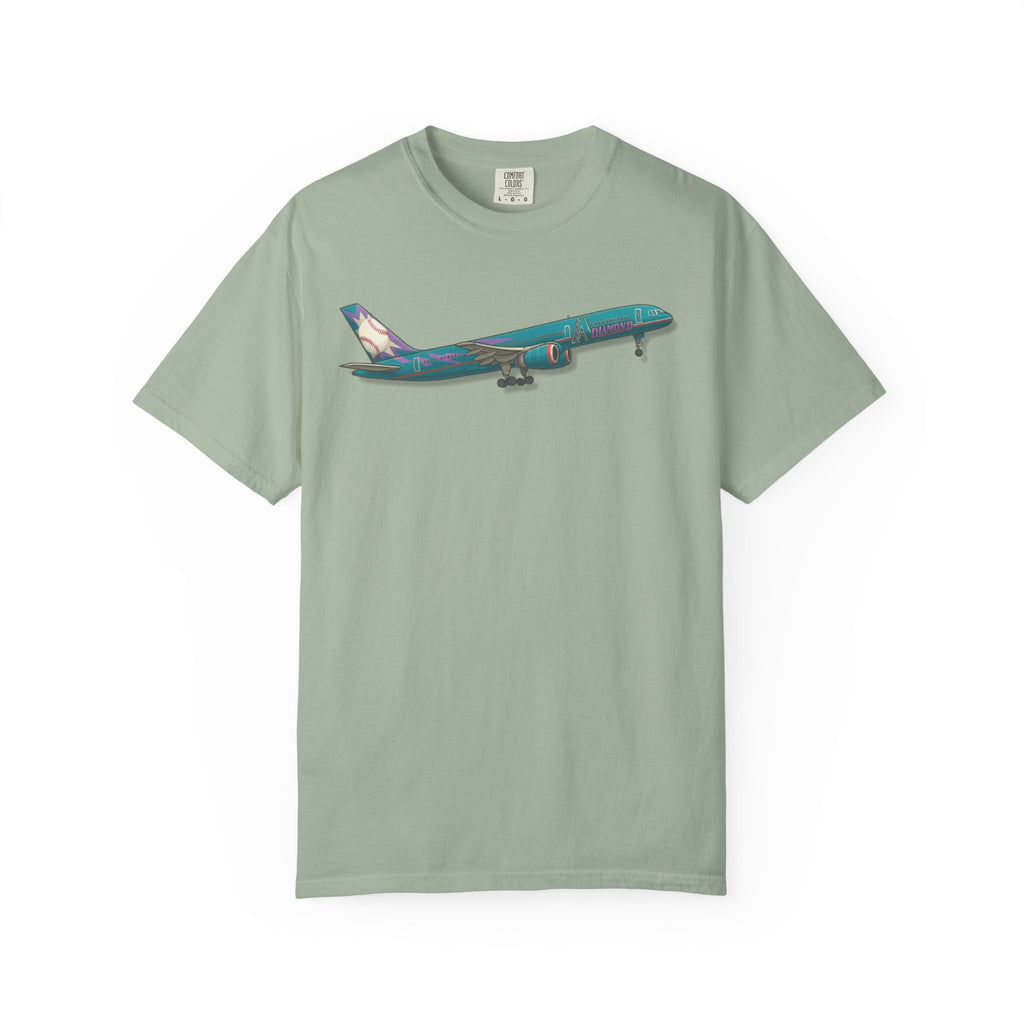 The AZ Baseball Cactus 757 Airplane T-Shirt