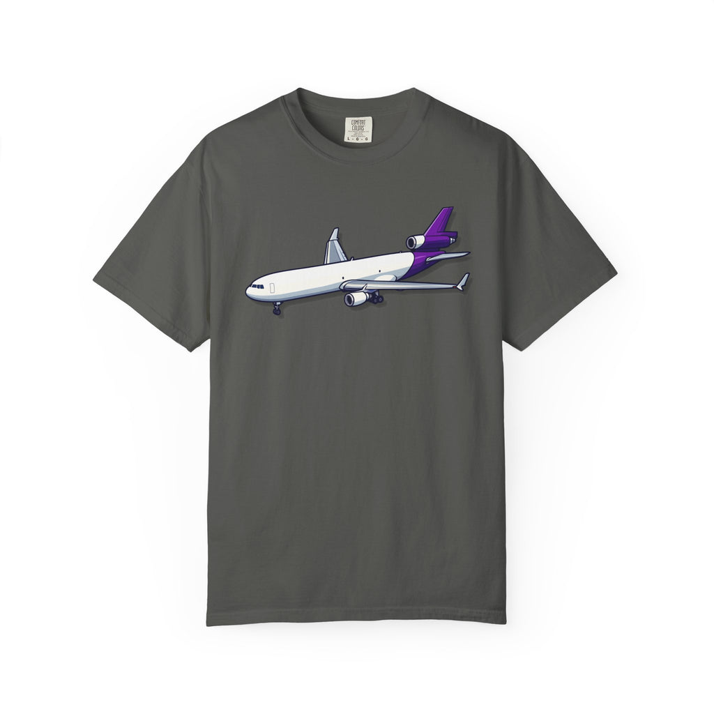 The Purple Cargo MD-11 Airplane T-Shirt