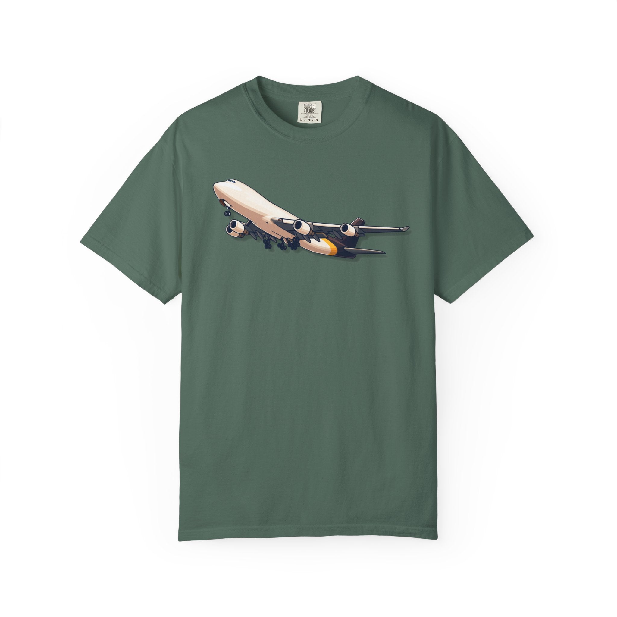 The Brown Box 747 Airplane T-Shirt