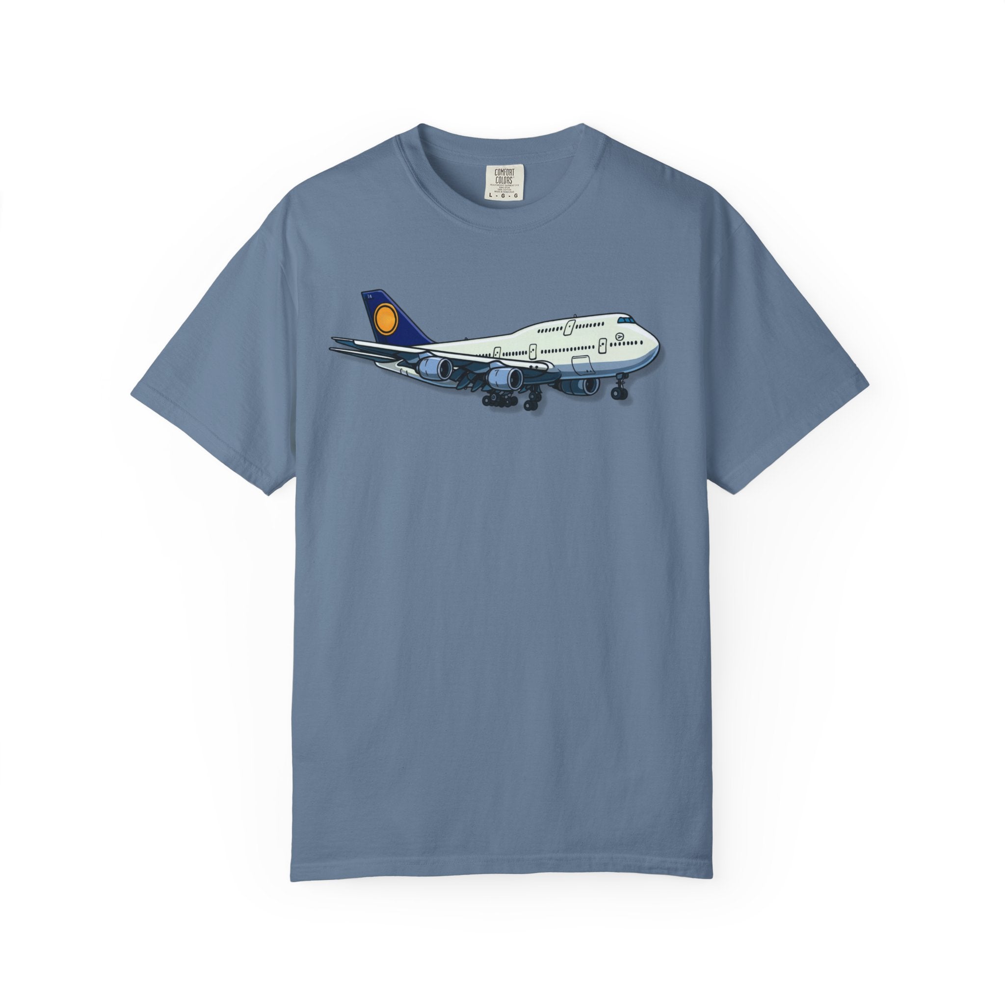 Lufthansa 747-8 Airplane T-Shirt | Aviation Tee – Plane Apparel Co