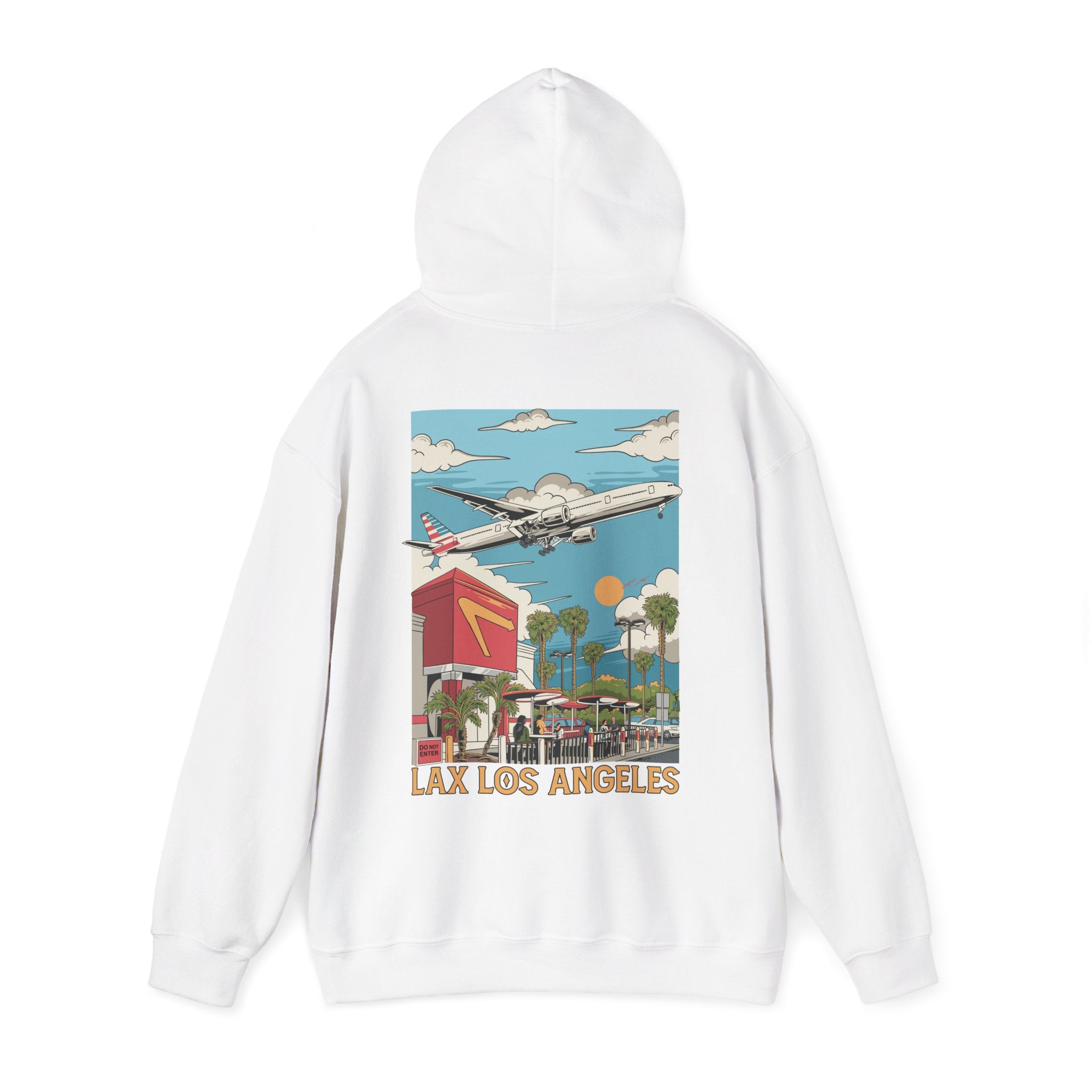 LAX Intl. Airport Hooded Sweatshirt (Hoodie)