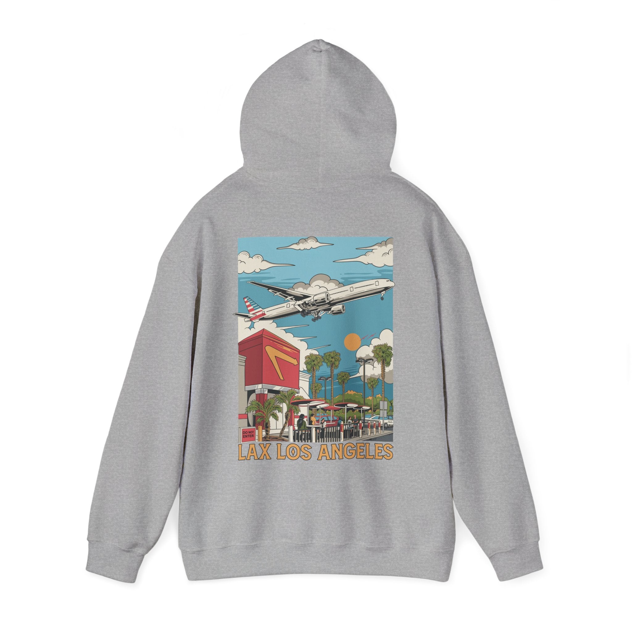 LAX Intl. Airport Hooded Sweatshirt (Hoodie)