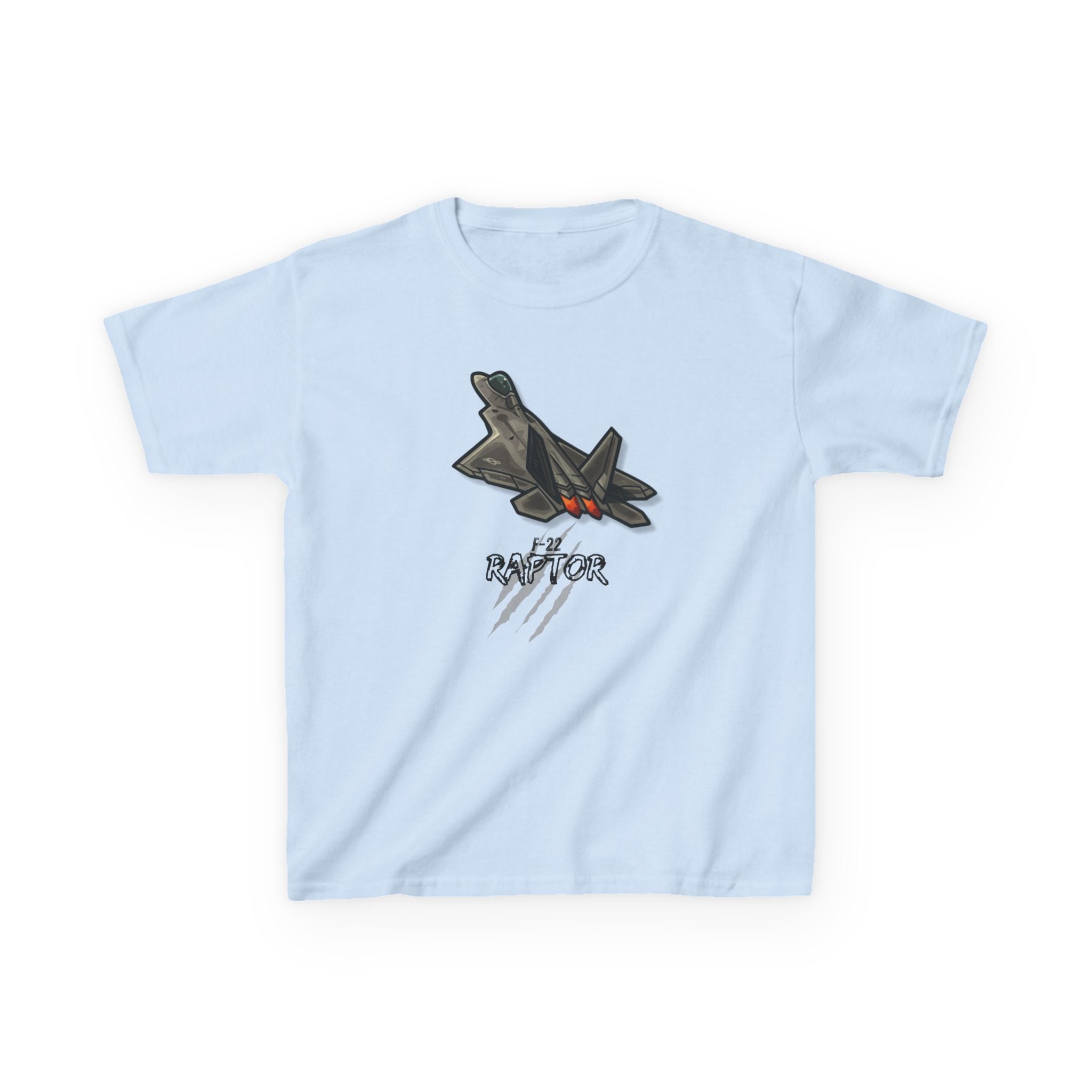 Kids Airplane T-Shirt - F-22 Raptor
