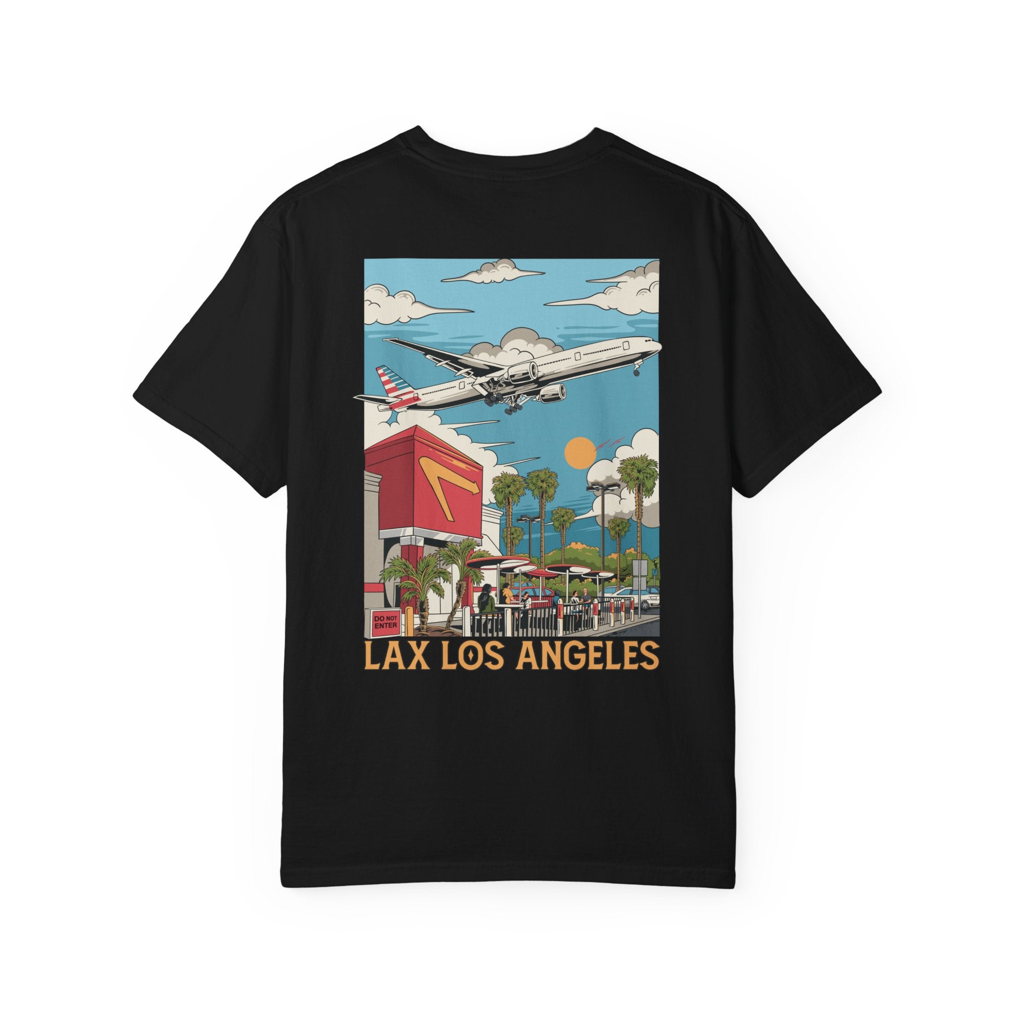 LAX Airport T-Shirt In-N-Out | Aviation Shirt – Plane Apparel Co