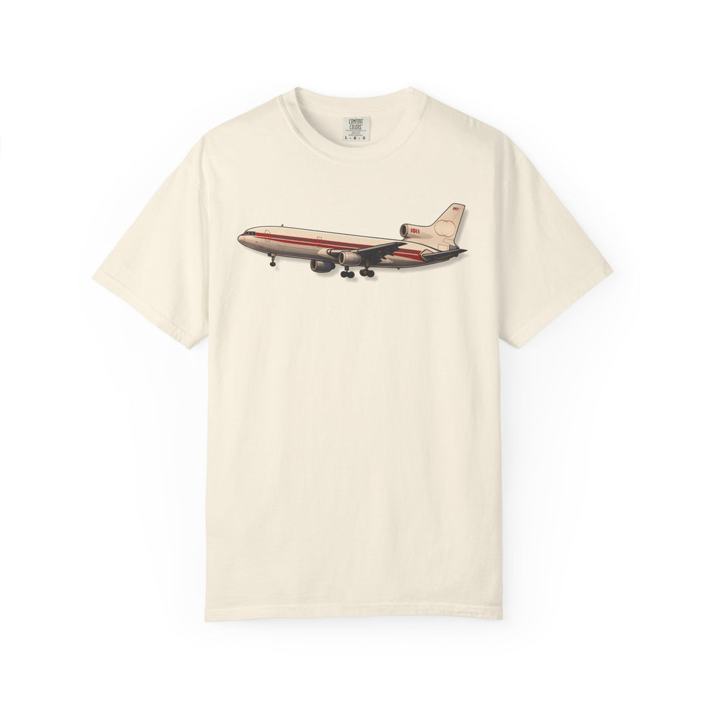 L-1011 TriStar Legendary White & Red Airplane T-Shirt