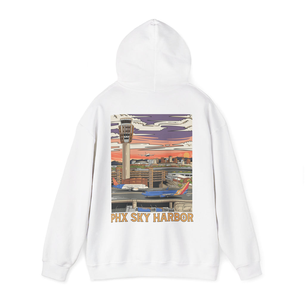 PHX Sky Harbor Airport Hooded Sweatshirt (Hoodie)