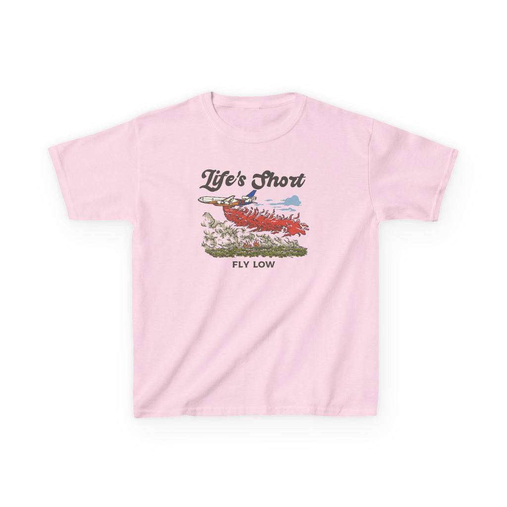 Kids Airplane T-Shirt - Fly Low (Tanker Edition)