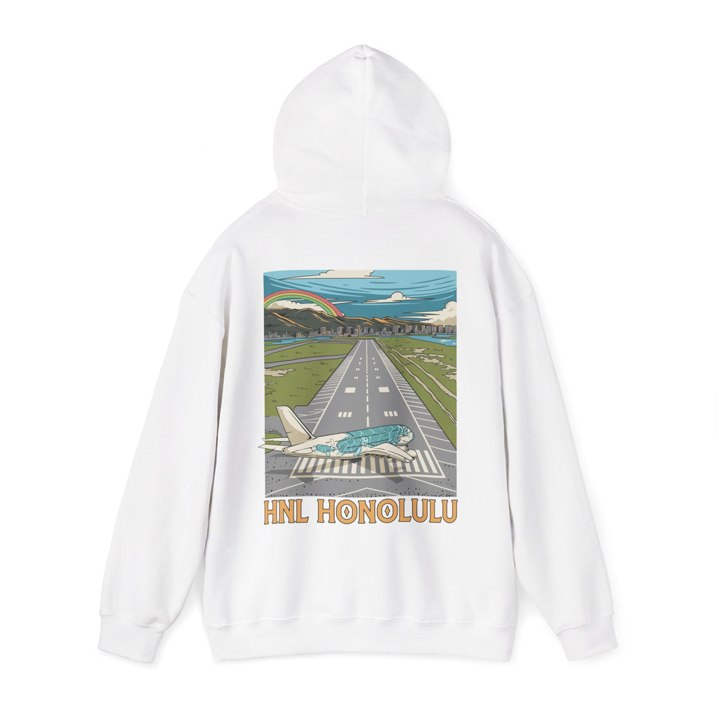HNL Honolulu Airport (A380 Honu) Hooded Sweatshirt (Hoodie)