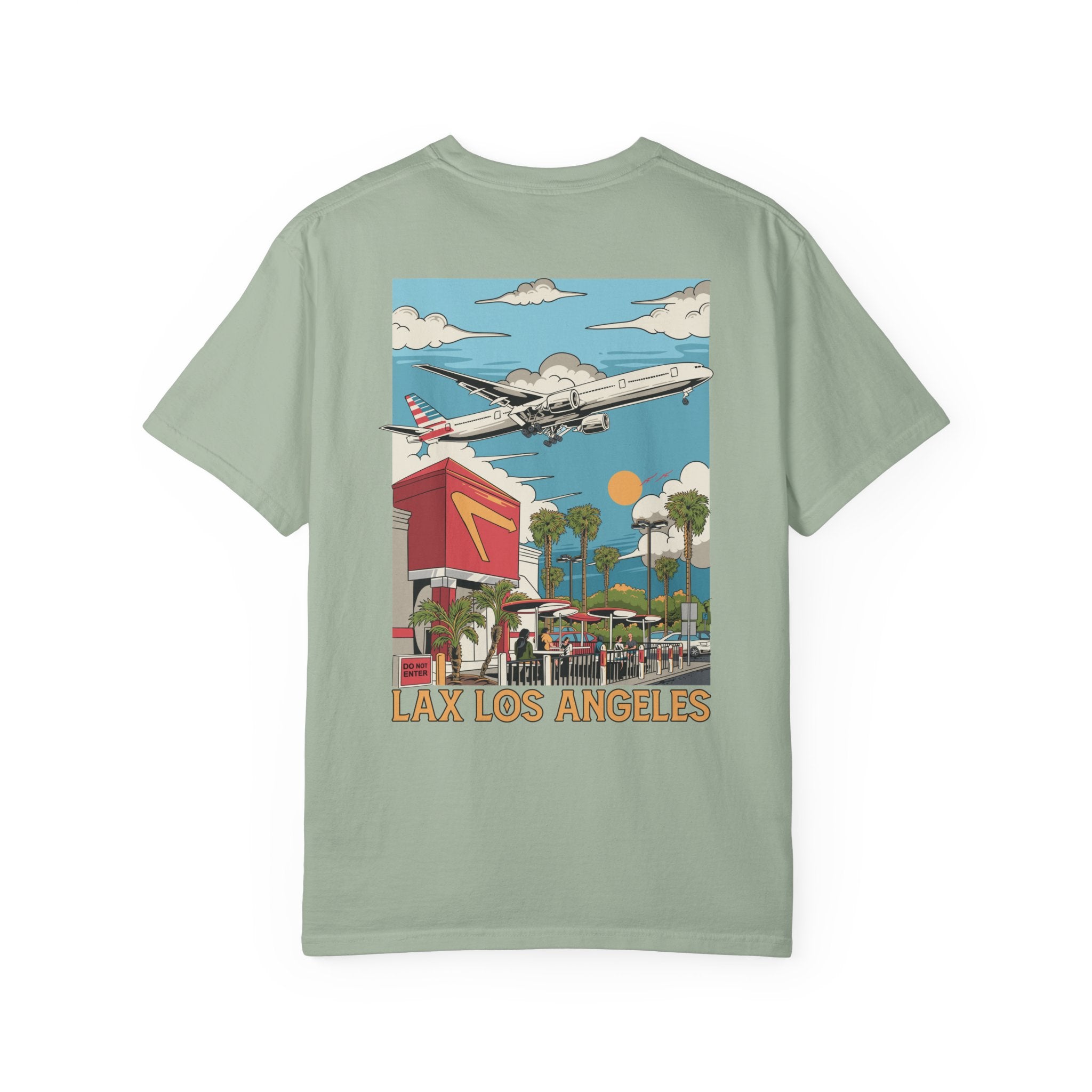 LAX Airport T-Shirt In-N-Out | Aviation Shirt – Plane Apparel Co