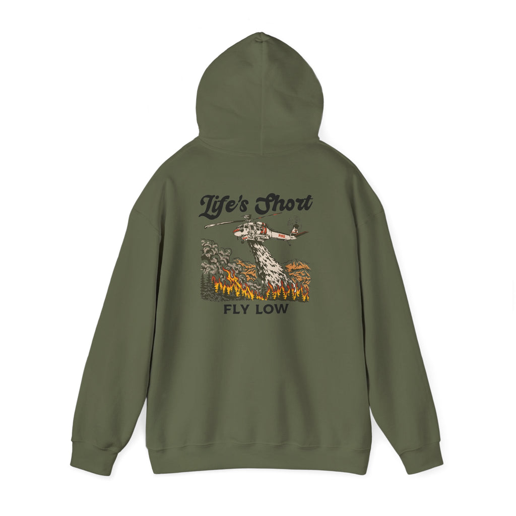 Life's Short - Fly Low (S-70i Firehawk Edition) Hoodie