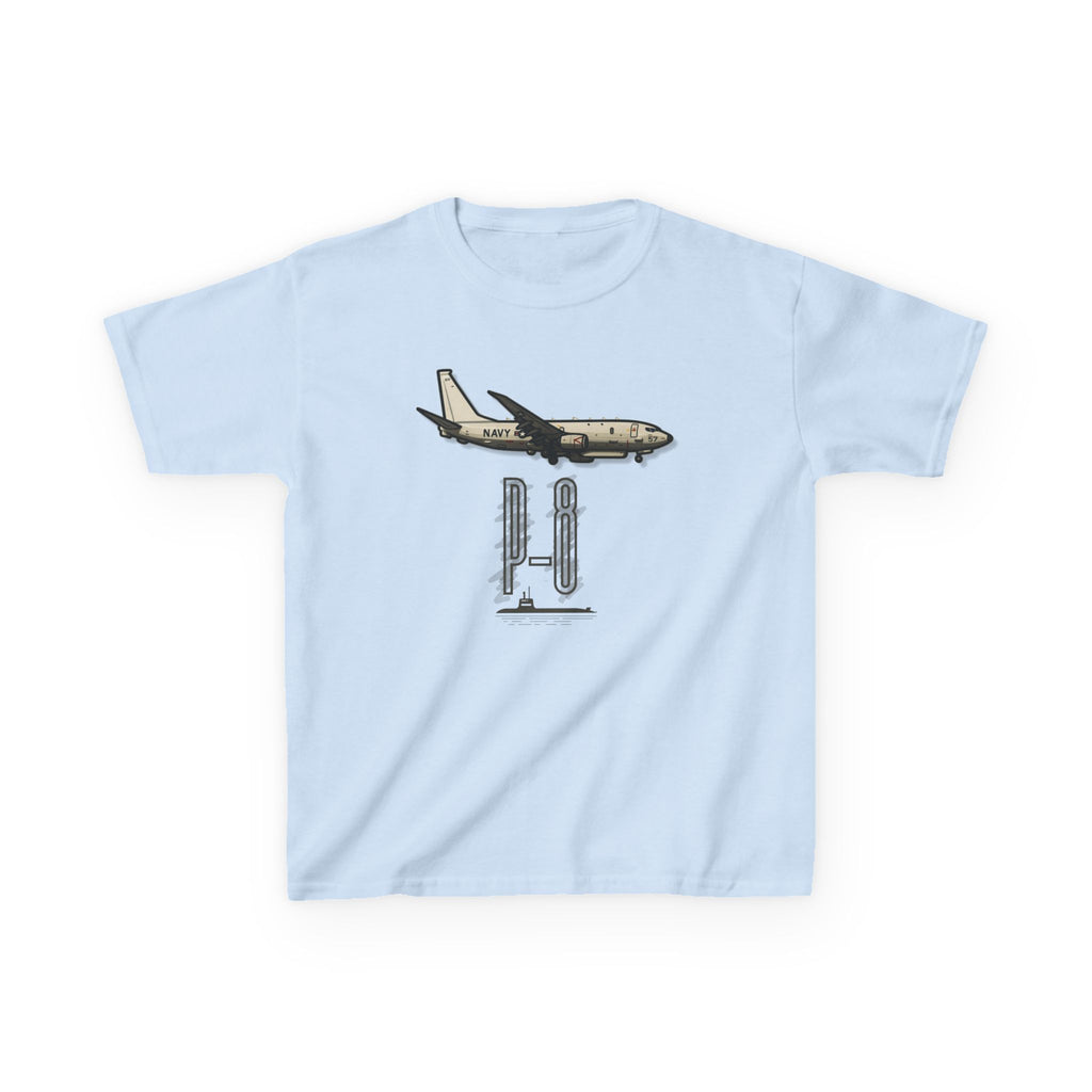 Kids Airplane T-Shirt - Sub Hunter U.S. Navy P-8