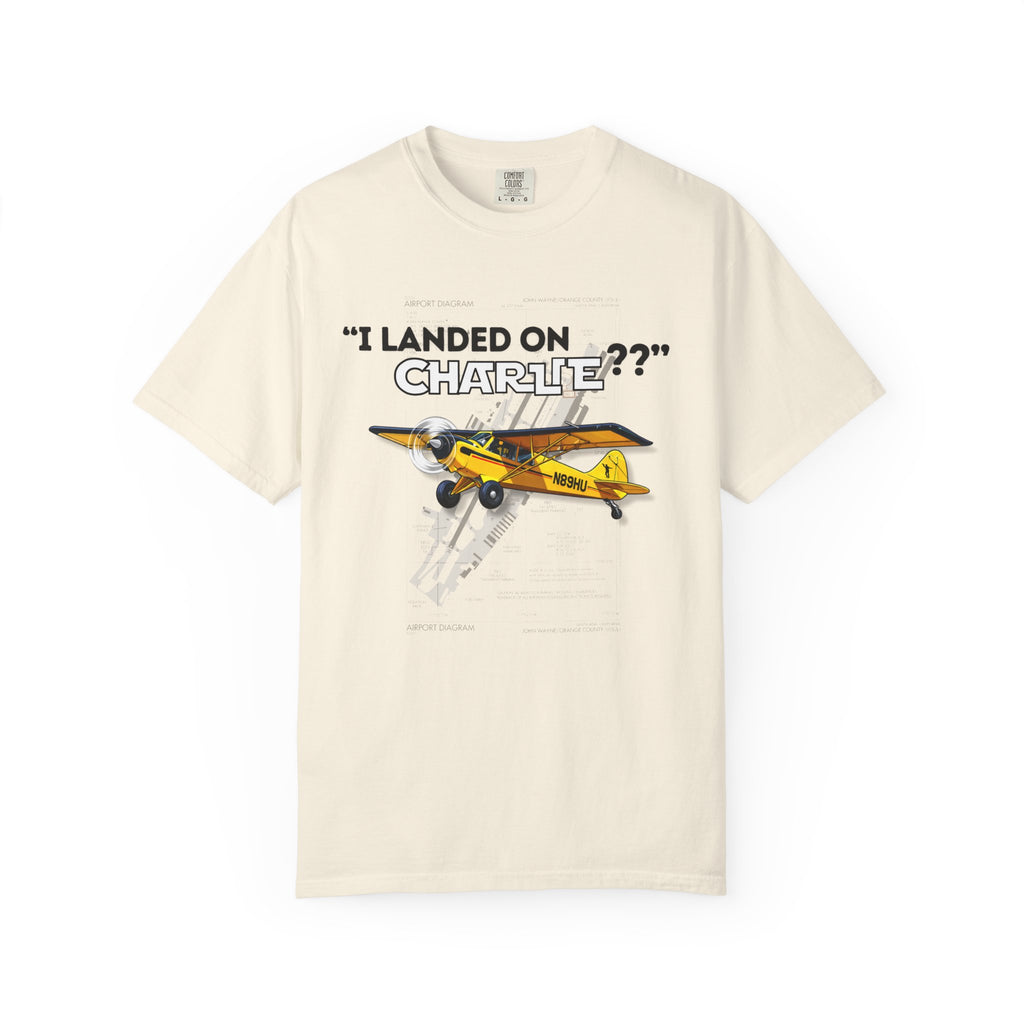 I Landed On Charlie?? Husky 89HU VASAviation T-Shirt