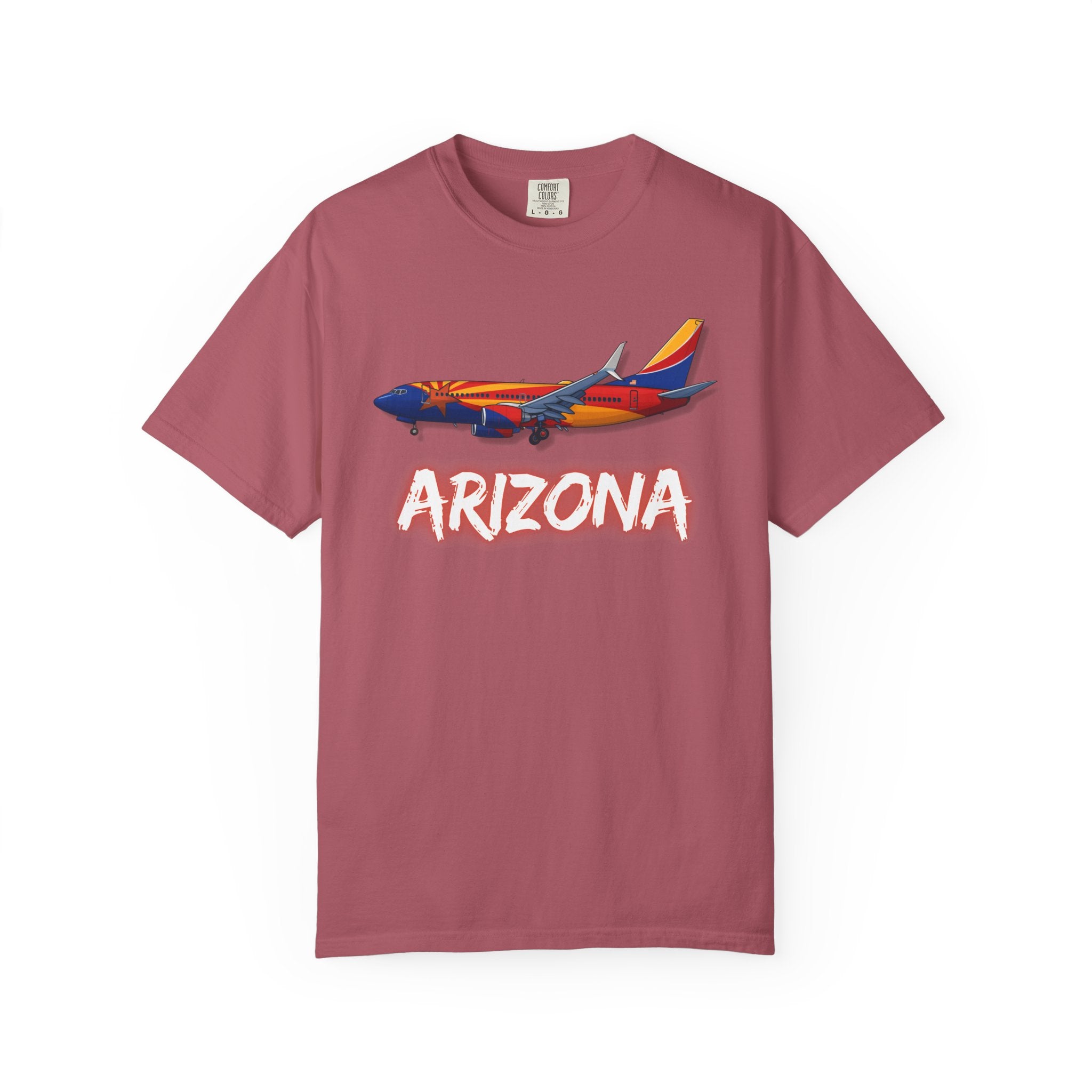 The ARIZONA | State Flag | 737 Plane T-Shirt