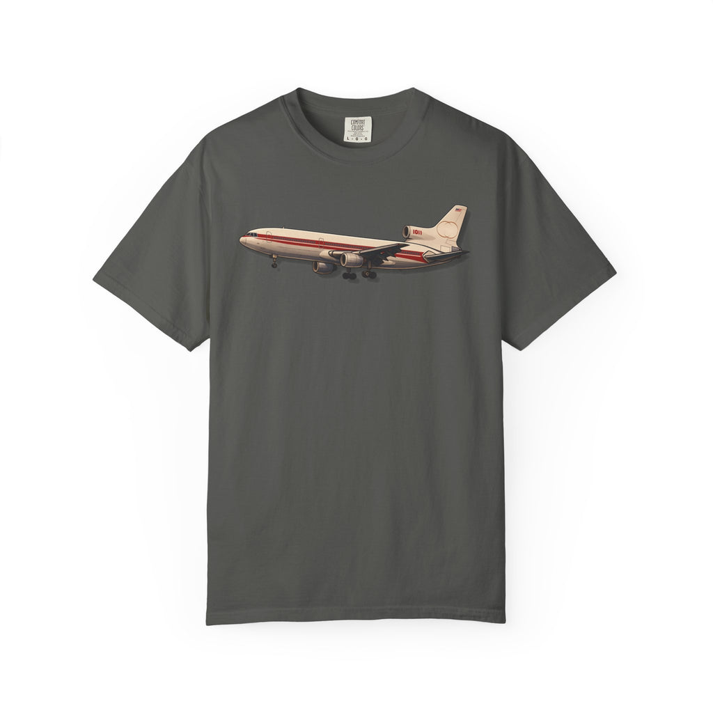 L-1011 TriStar Legendary White & Red Airplane T-Shirt